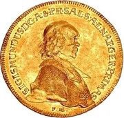 5 Ducats - Sigismund von Schrattenbach obverse image