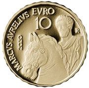 10 Euros Marcus Aurelius reverse image