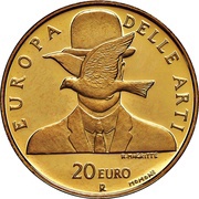 20 Euros Belgium, Italy, 2004 reverse image