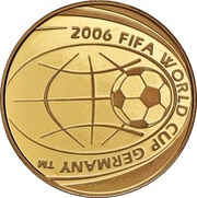 20 Euros 2006 World Cup obverse image