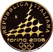 20 Euros 2006 Winter Olympics - Porte Palatine obverse image