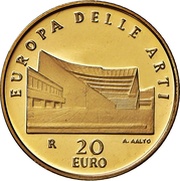 20 Euros Finland, Italy, 2005 reverse image