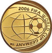 20 Euros 2006 World Cup obverse image