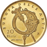 20 Euros Ireland, Italy, 2007 reverse image