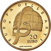 20 Euros Sweden, Italy, 2010 reverse image