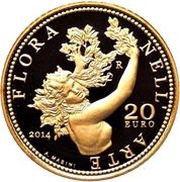 20 Euros Baroque, Italy, 2014 reverse image