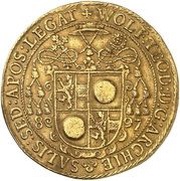 6 Ducats - Wolf Dietrich von Raitenau obverse image