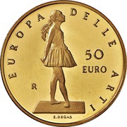 50 Euros France, Italy, 2005 reverse image