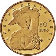 50 Euros Hungary, Italy, 2010 reverse image