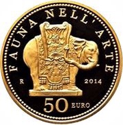 50 Euros Baroque, Italy, 2014 reverse image