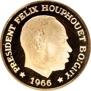 50 Francs CFA Félix Houphouët-Boigny obverse image