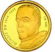 100 Francs CFA Benedict XV reverse image