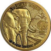 100 Francs CFA African Pride, Ivory Coast, 2016 reverse image