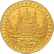 6 Ducats - Guidobald von Thun, Austria, 1655 reverse image