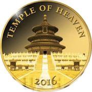 100 Francs CFA Temple of Heaven, Ivory Coast, 2016 reverse image
