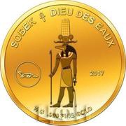 100 Francs CFA Sobek, Ivory Coast, 2017 reverse image