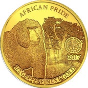 100 Francs CFA African Pride, Ivory Coast, 2017 reverse image