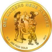 100 Francs CFA The Emperor's New Clothes reverse image