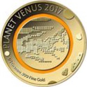 100 Francs CFA Venus, Ivory Coast, 2017 reverse image
