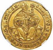 8 Ducats - Michael von Kuenburg, Austria, 1554-1559 reverse image