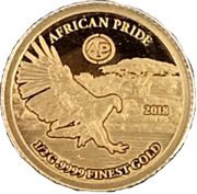 100 Francs CFA Eagle, Ivory Coast, 2018 reverse image