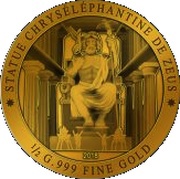 100 Francs CFA Olympian Statue of Jupiter, Ivory Coast, 2018 reverse image