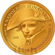100 Francs CFA Napoleon Bonaparte, Ivory Coast, 2019 reverse image