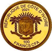 100 Francs CFA Colosseum obverse image