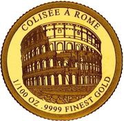 100 Francs CFA Colosseum reverse image