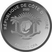 200 Francs CFA Lion obverse image
