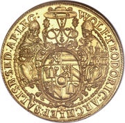 8 Ducats - Wolf Dietrich Von Raitenau obverse image