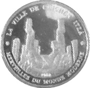 500 Francs CFA Chichen Itza, Ivory Coast, 2008 reverse image