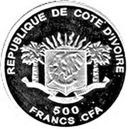 500 Francs CFA San Hermenegildo obverse image