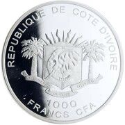 1000 Francs CFA Astrolabe obverse image