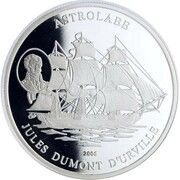 1000 Francs CFA Astrolabe, Ivory Coast, 2006 reverse image