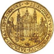 8 Ducats - Guidobald von Thun, Austria, 1654 reverse image
