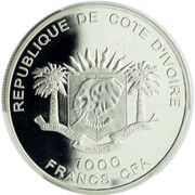 1000 Francs CFA Preussen obverse image