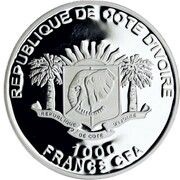 1000 Francs CFA Dar Pomorza obverse image