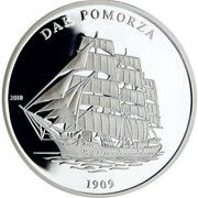 1000 Francs CFA Dar Pomorza, Ivory Coast, 2010 reverse image