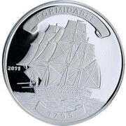 1000 Francs CFA Formidable, Ivory Coast, 2011 reverse image