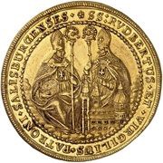8 Ducats - Johann Ernst von Thun, Austria, 1687 reverse image