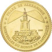 1500 Francs CFA Pharos Lighthouse of Alexandria, Ivory Coast, 2006 reverse image