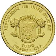 1500 Francs CFA Hamburg Sanssouci obverse image