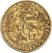 10 Ducats - Wolf Dietrich Von Raitenau obverse image