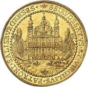 10 Ducats - Guidobald von Thun, Austria, 1654 reverse image