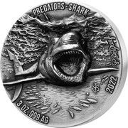 5000 Francs CFA Shark, Ivory Coast, 2022 reverse image