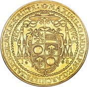 10 Ducats - Max Gandolf von Kuenburg obverse image
