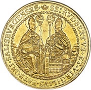 10 Ducats - Max Gandolf von Kuenburg, Austria, 1668 reverse image