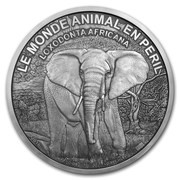 1 000 000 Francs CFA Elephant, Ivory Coast, 2016 reverse image