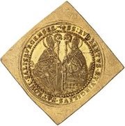 10 Ducats - Max Gandolf von Kuenburg Klippe, Austria, 1668 reverse image